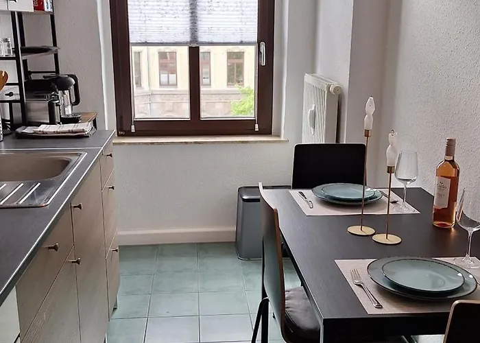 Stylisches Im Jugendstil-viertel 아파트 켐니츠